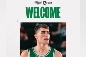 2年550万&amp;全额保障！凯尔特人官方：球队签下卢卡-加尔扎