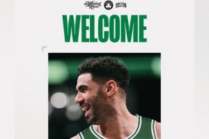 凯尔特人官方欢迎尼昂：来自家乡的孩子 欢迎回家！